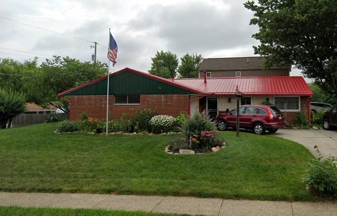 Dark Red Metal Roof Beunos Westerville Dark Red Metal Roof Beunos Westerville